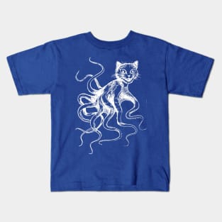 Tentacle Cat Kids T-Shirt